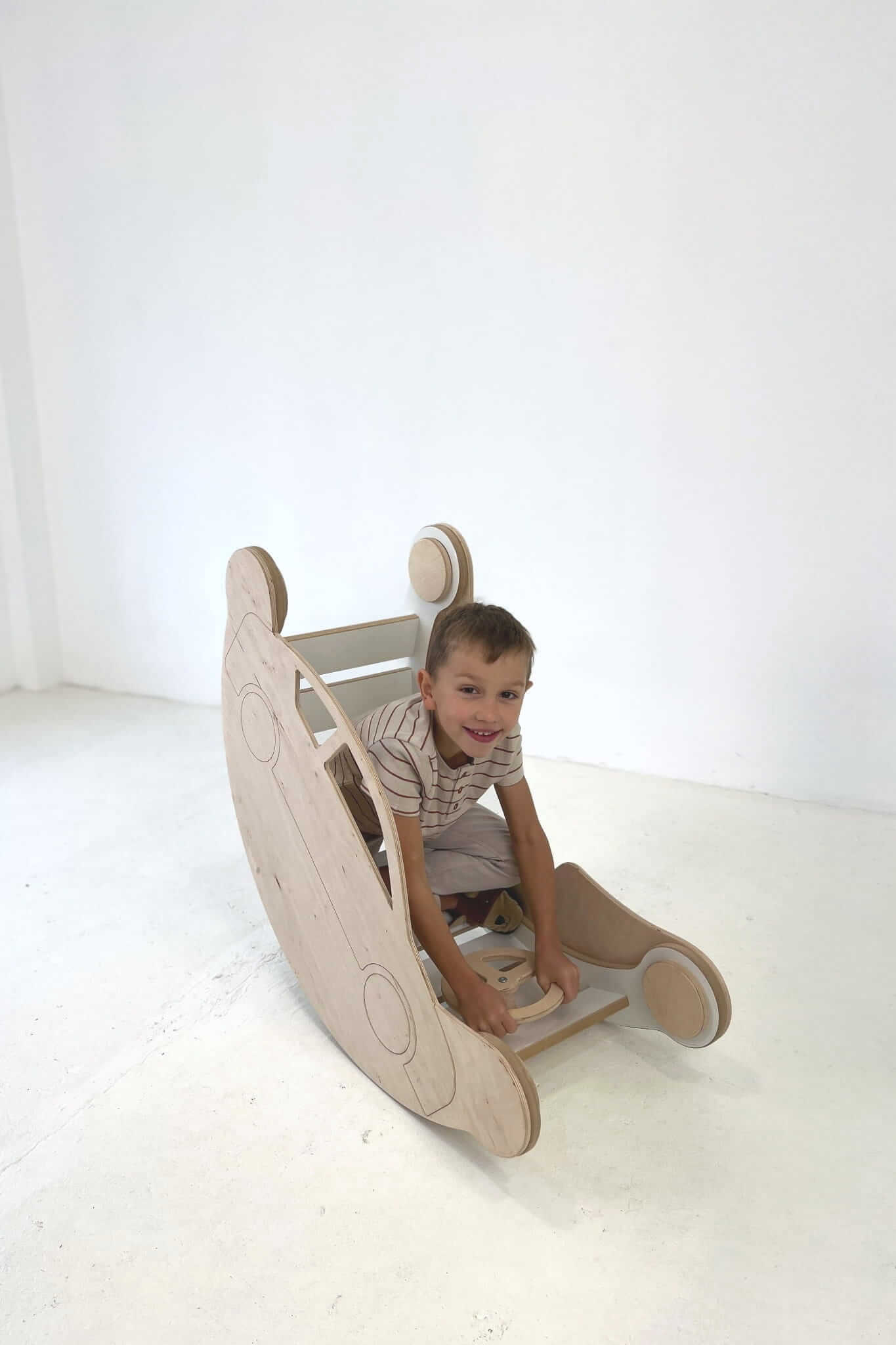 Rennwagen -Aufsatz für Kletterbogen / Wippe