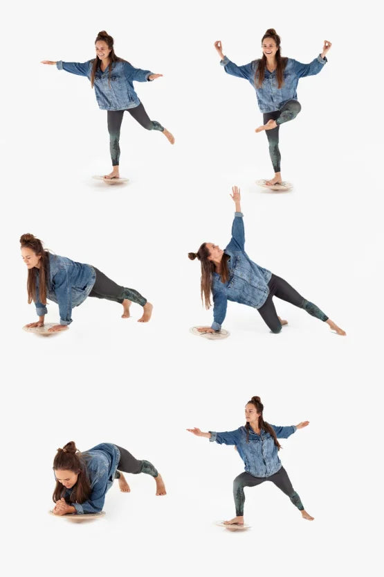 Balance Circle / Yoga Board, verschiedene Motive