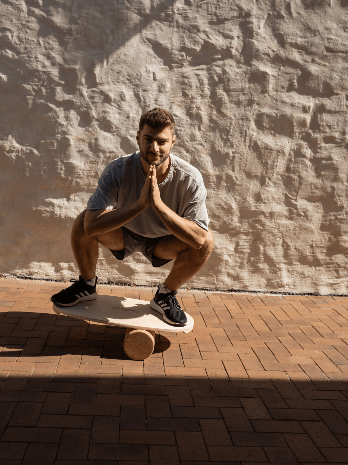 Balance Board aus Holz