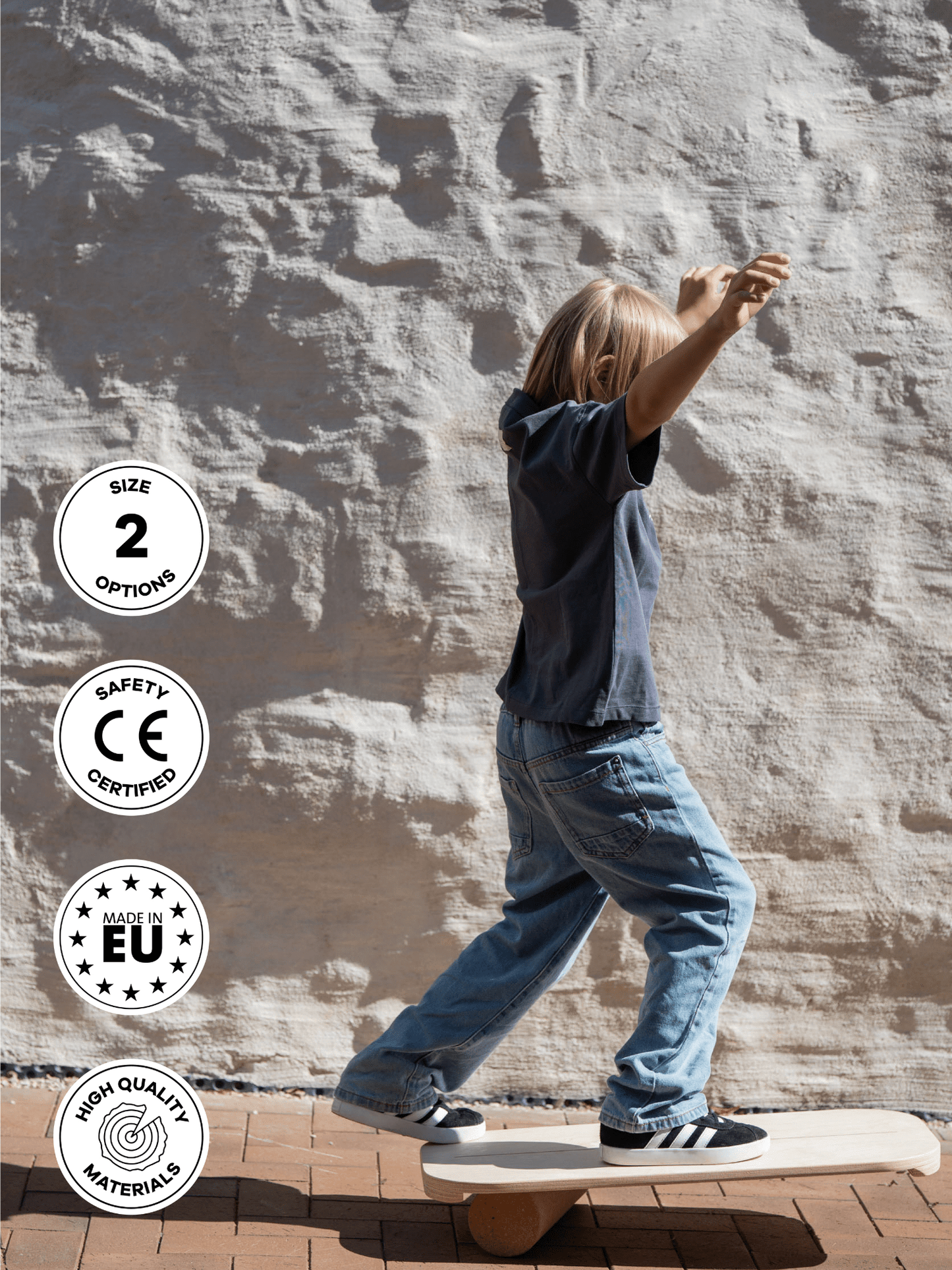 Balance Board aus Holz