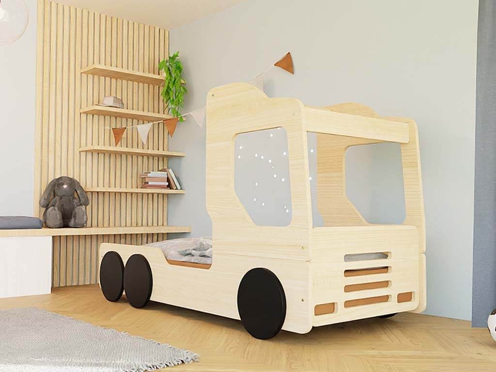 Holz Kinderbett TRUCKER