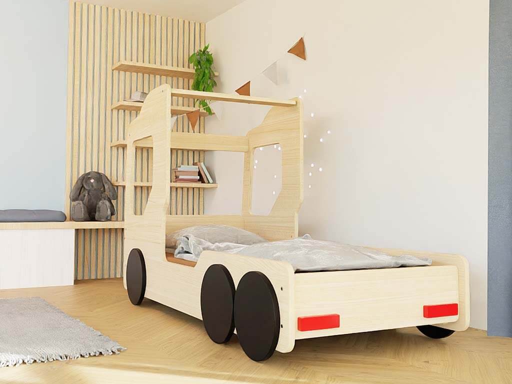Holz Kinderbett TRUCKER