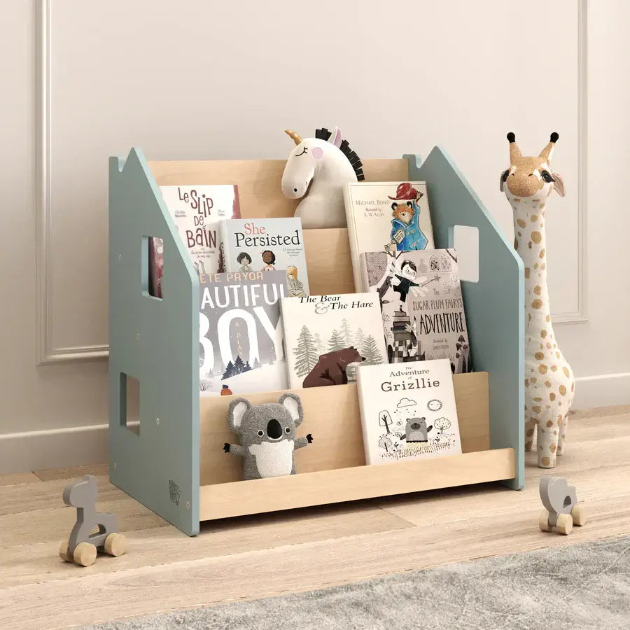 Boekenplankhuizen, verschillende kleuren