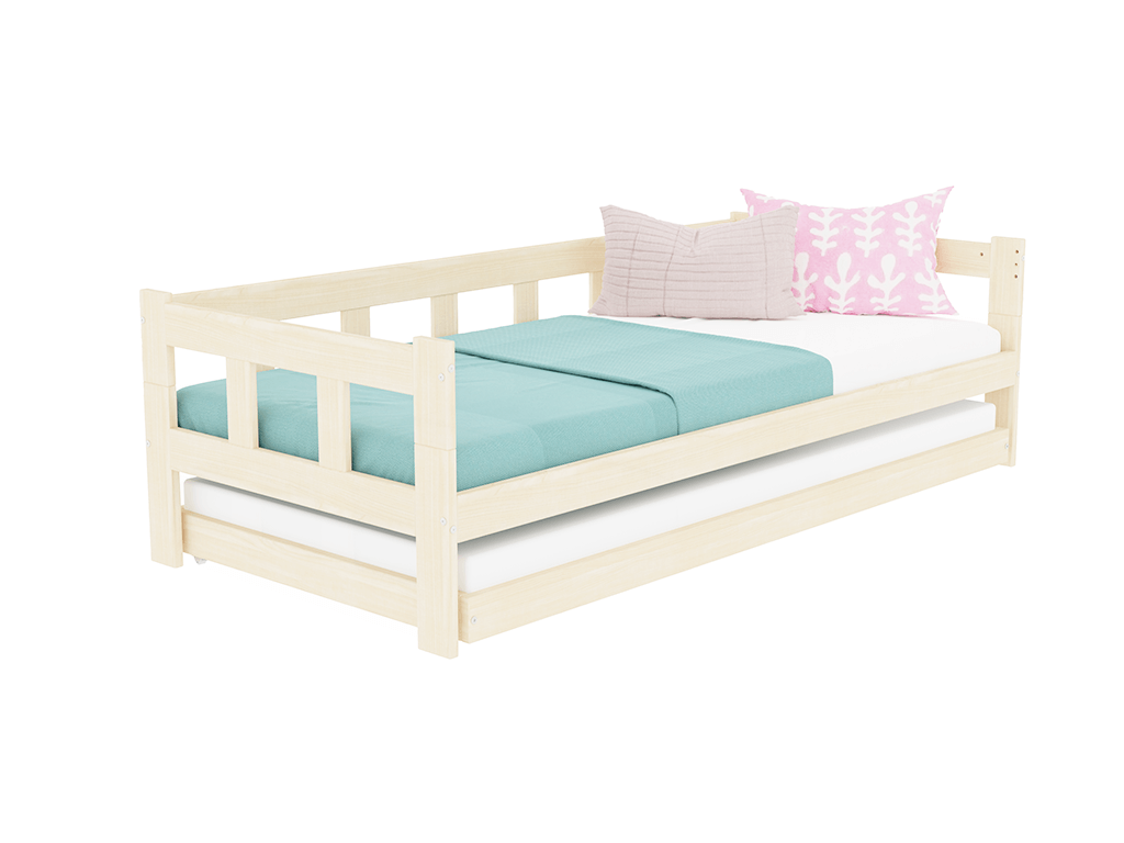 Kinderbed PAULINE met valbeveiliging en accessoires, diverse maten en kleuren
