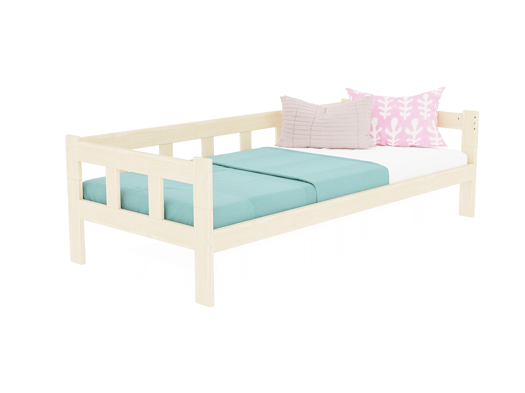 Kinderbed PAULINE met valbeveiliging en accessoires, diverse maten en kleuren