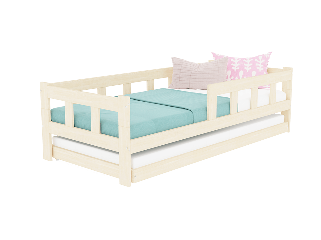 Kinderbed PAULINE met valbeveiliging en accessoires, diverse maten en kleuren