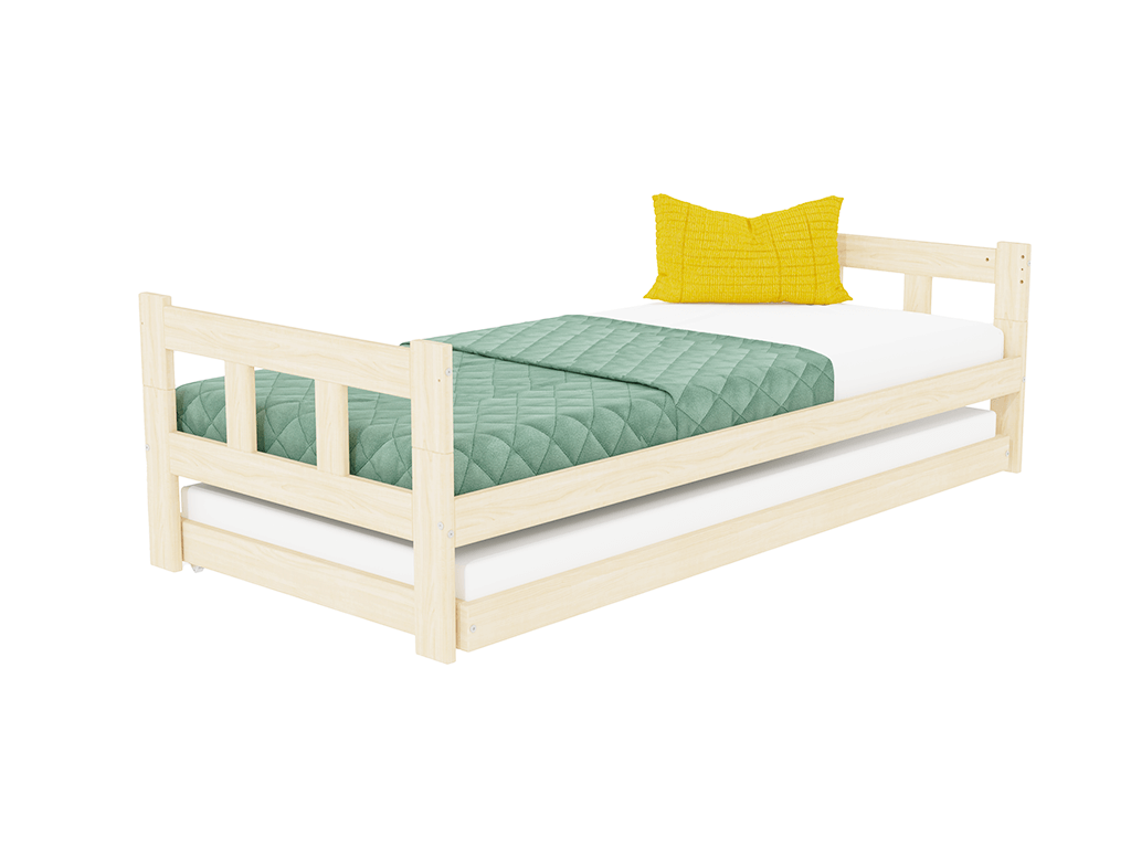 Kinderbed PAULINE met valbeveiliging en accessoires, diverse maten en kleuren