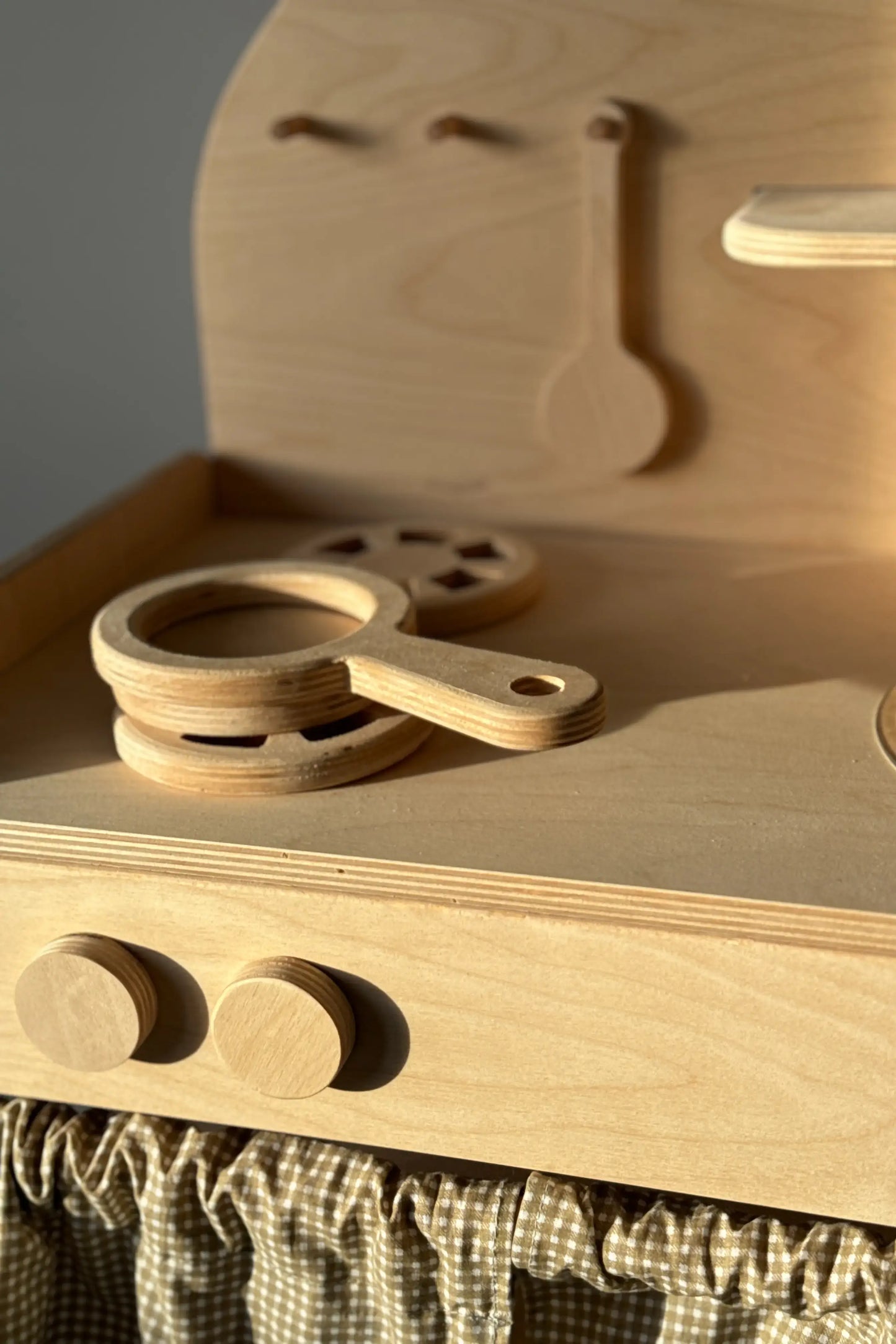 Houten kinderkeuken