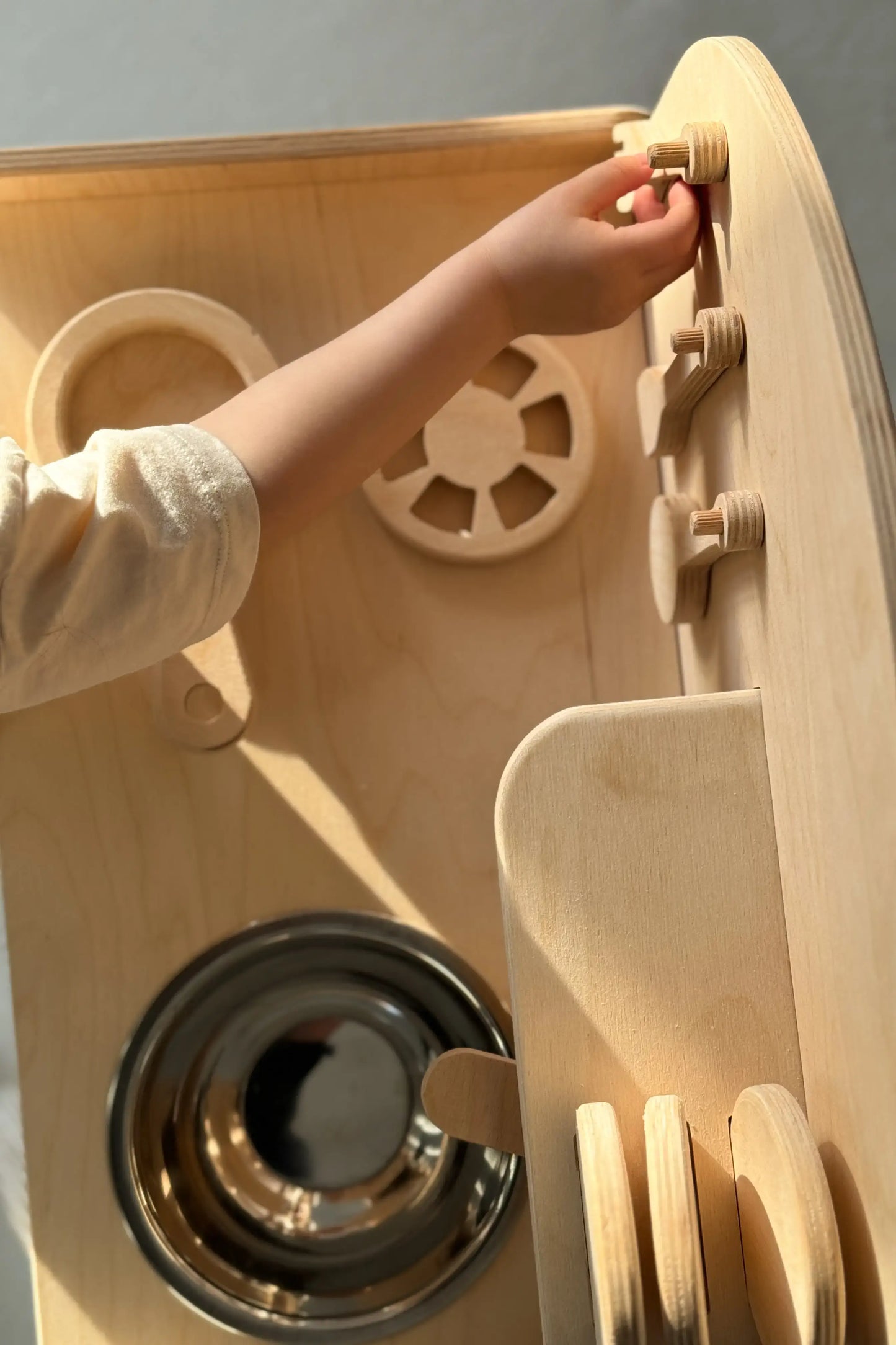Houten kinderkeuken