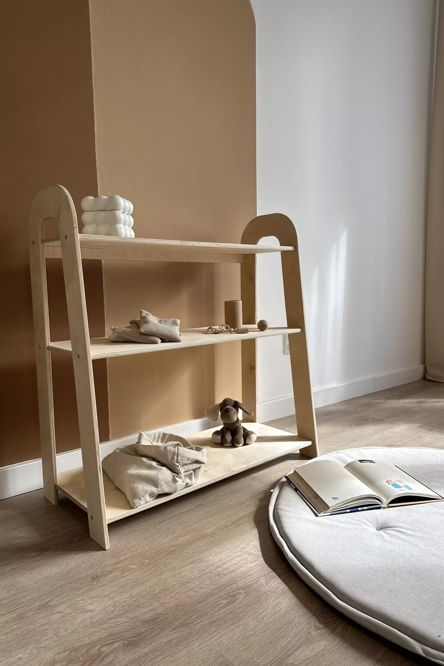 Holzregal SLIM für Kinderzimmer, versch. Größen