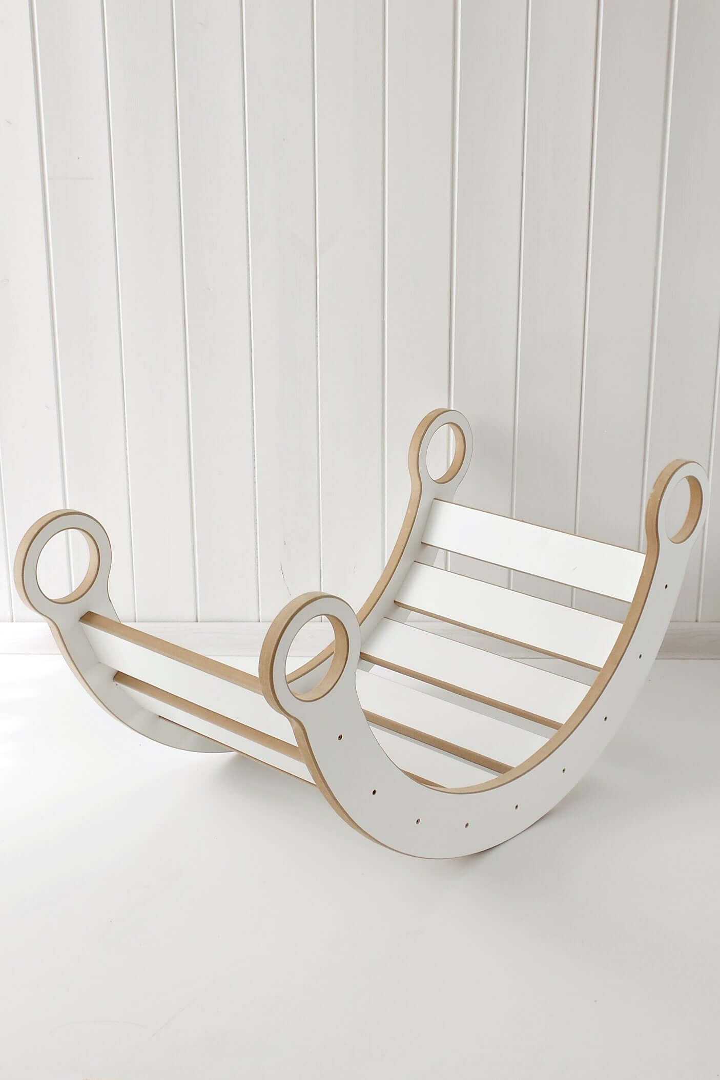 Houten wip voor kinderen, verschillende maten en kleuren