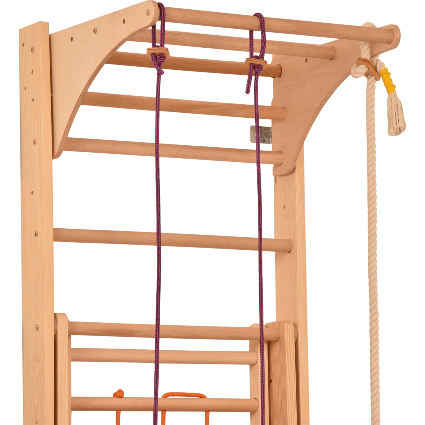 Indoor Klettergerüst "Julie"- unbehandeltes Holz