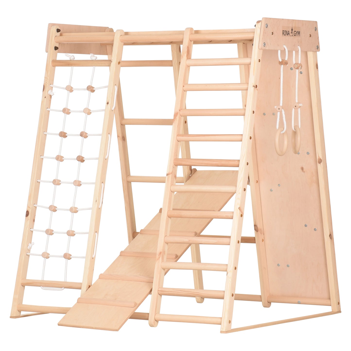Indoor Spielplatz - Kids Playtime- unbehandeltes Holz