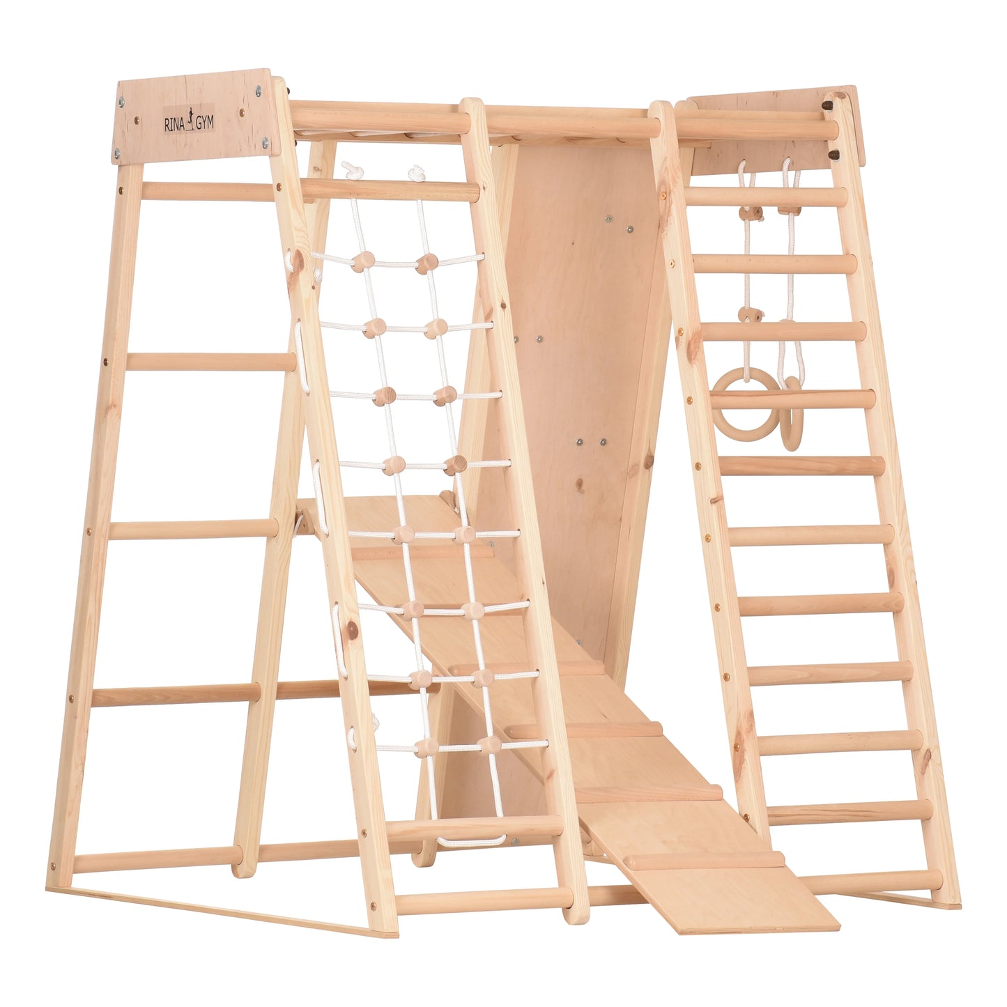 Indoor Spielplatz - Kids Playtime- unbehandeltes Holz