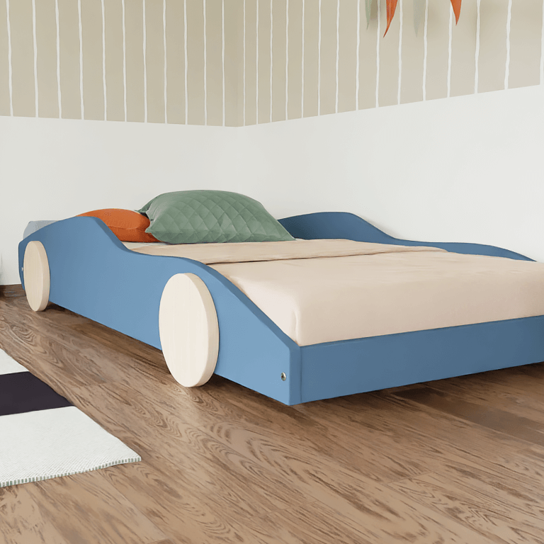Wooden children's bed TURBO, various colors & sizes