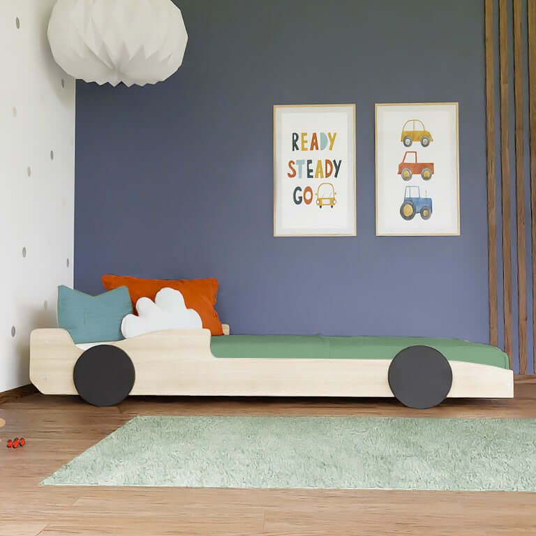Houten kinderbed SPEEDO, diverse kleuren & maten