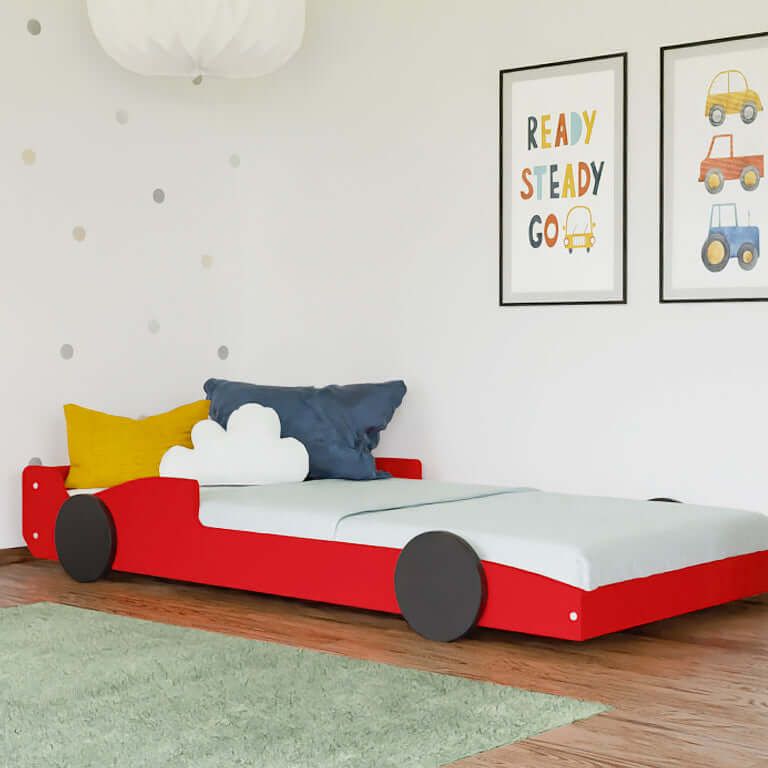 Houten kinderbed SPEEDO, diverse kleuren & maten