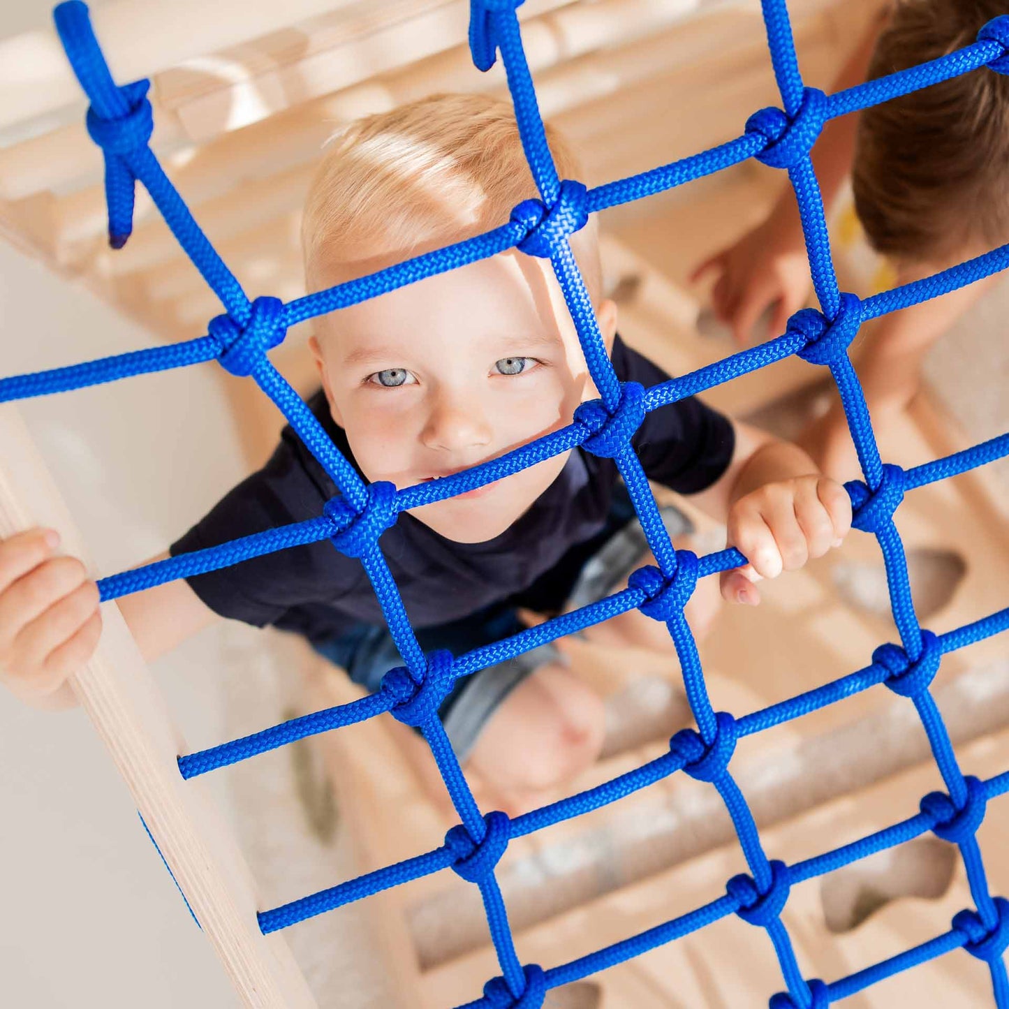 Lion climbing set - climbing triangle, chicken ladder & arch