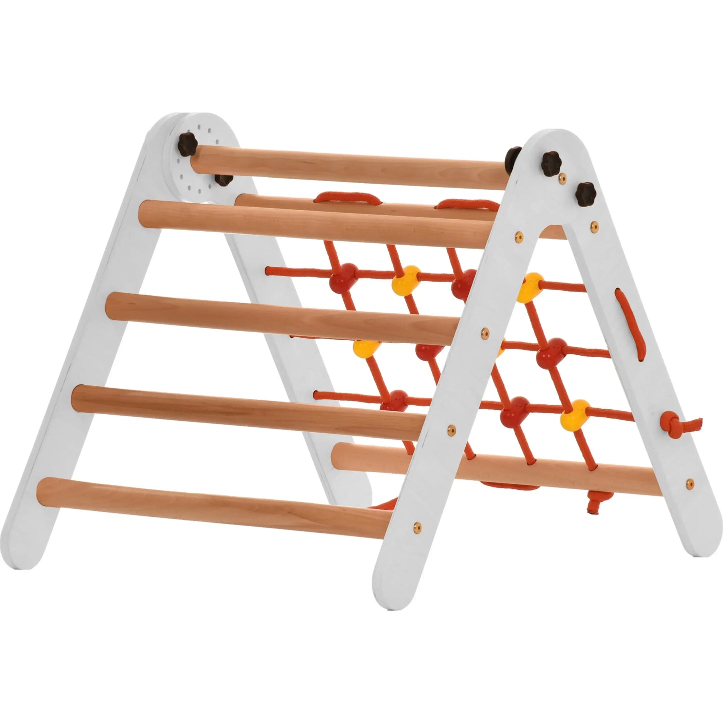 Klimdriehoek BASIC met ladder & klimnet, diverse kleuren