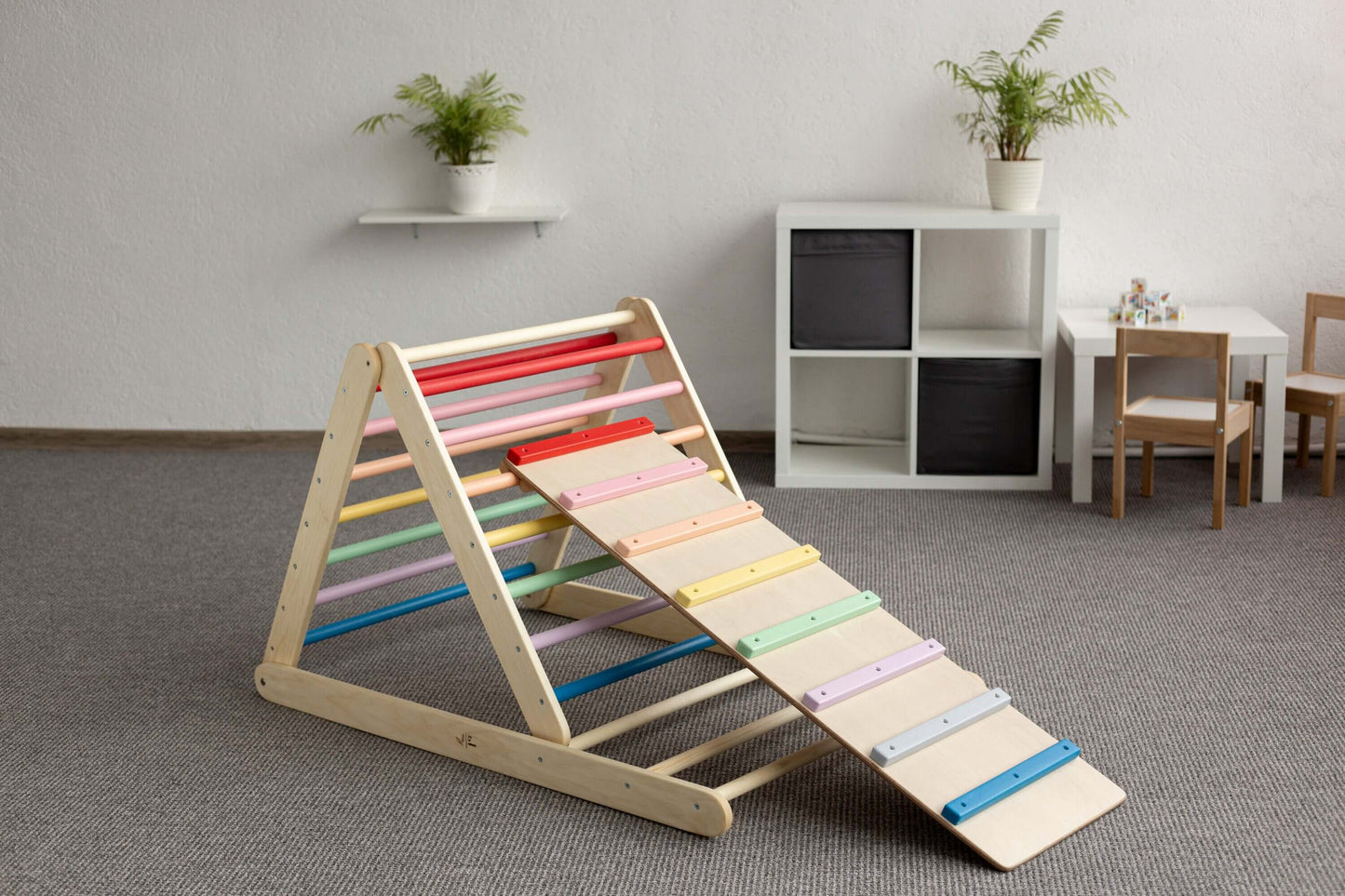 Kletterdreieck verstellbar für Kinder, versch. Farben