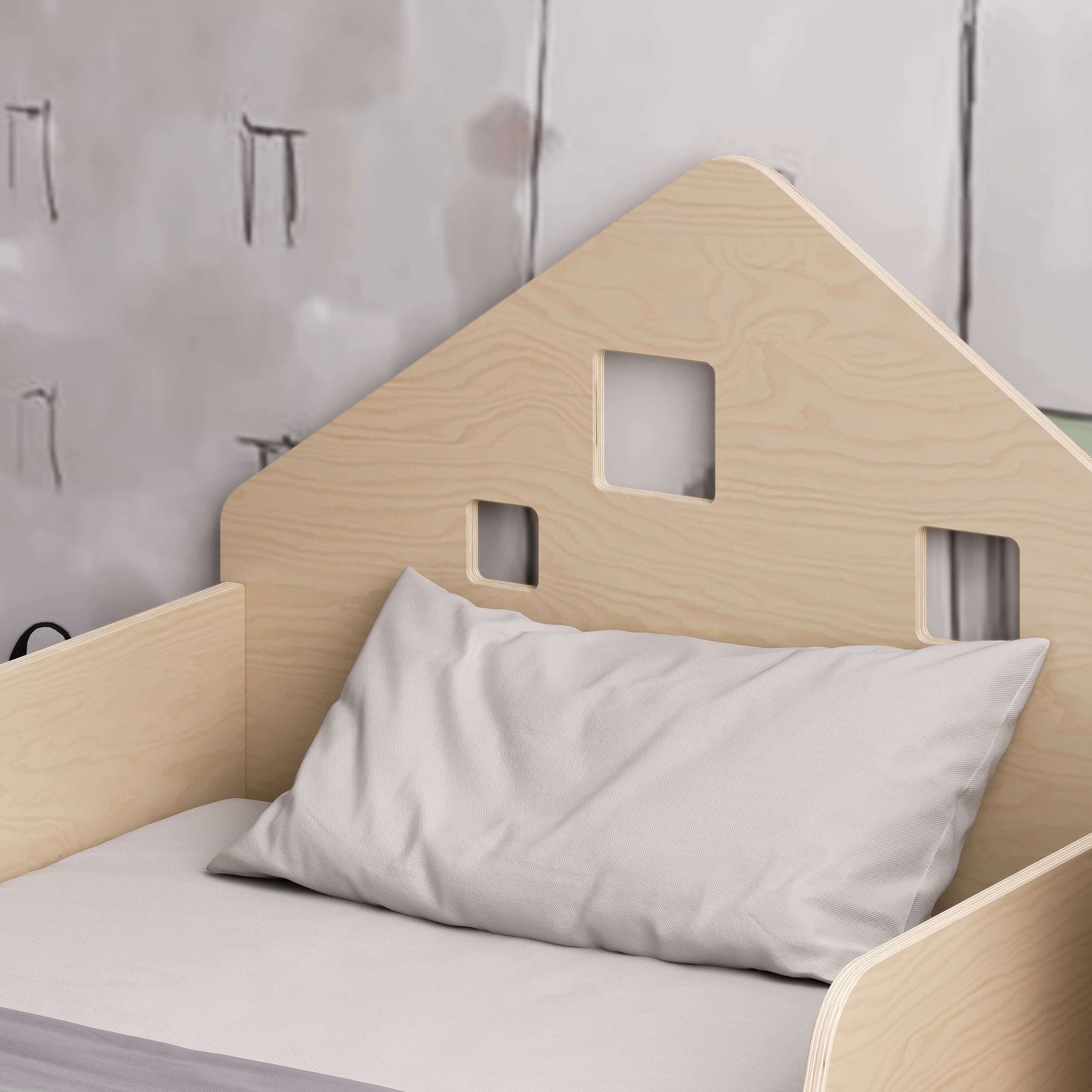 Montessori kinderbed met verlichting