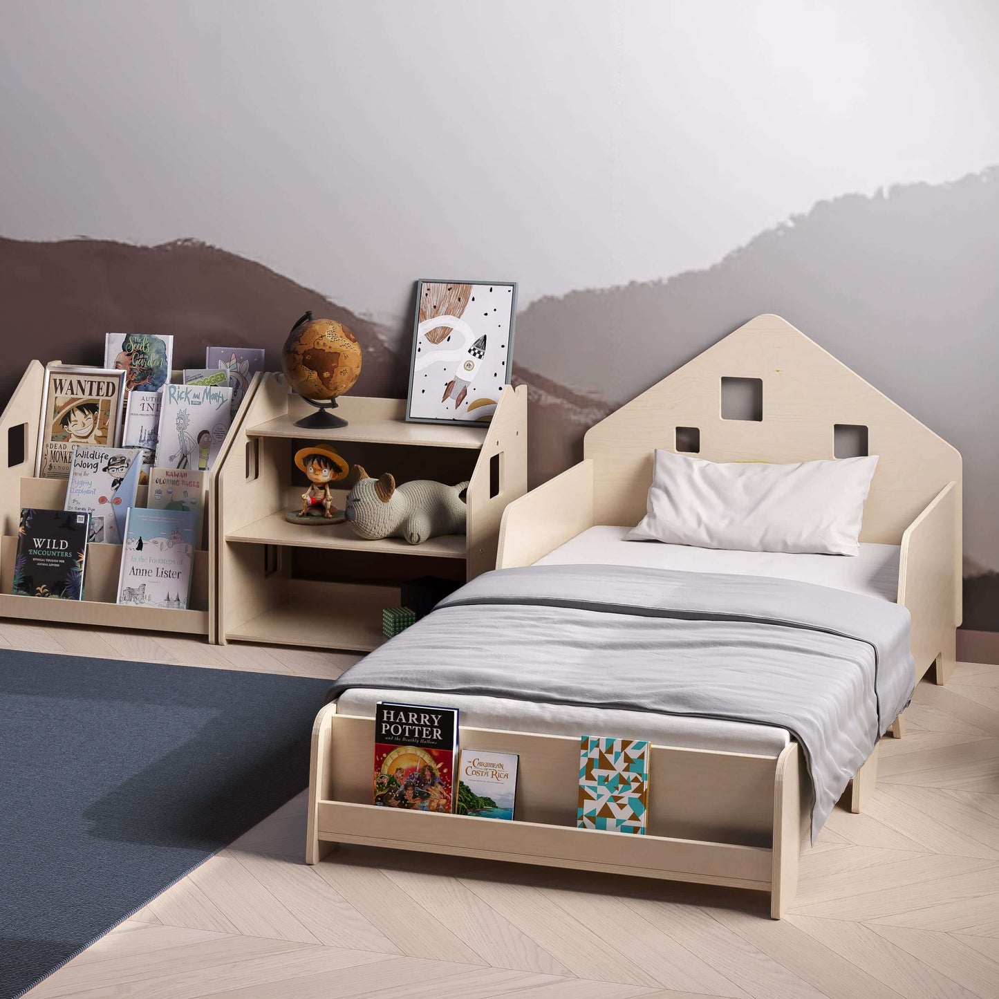 Montessori kinderbed met verlichting