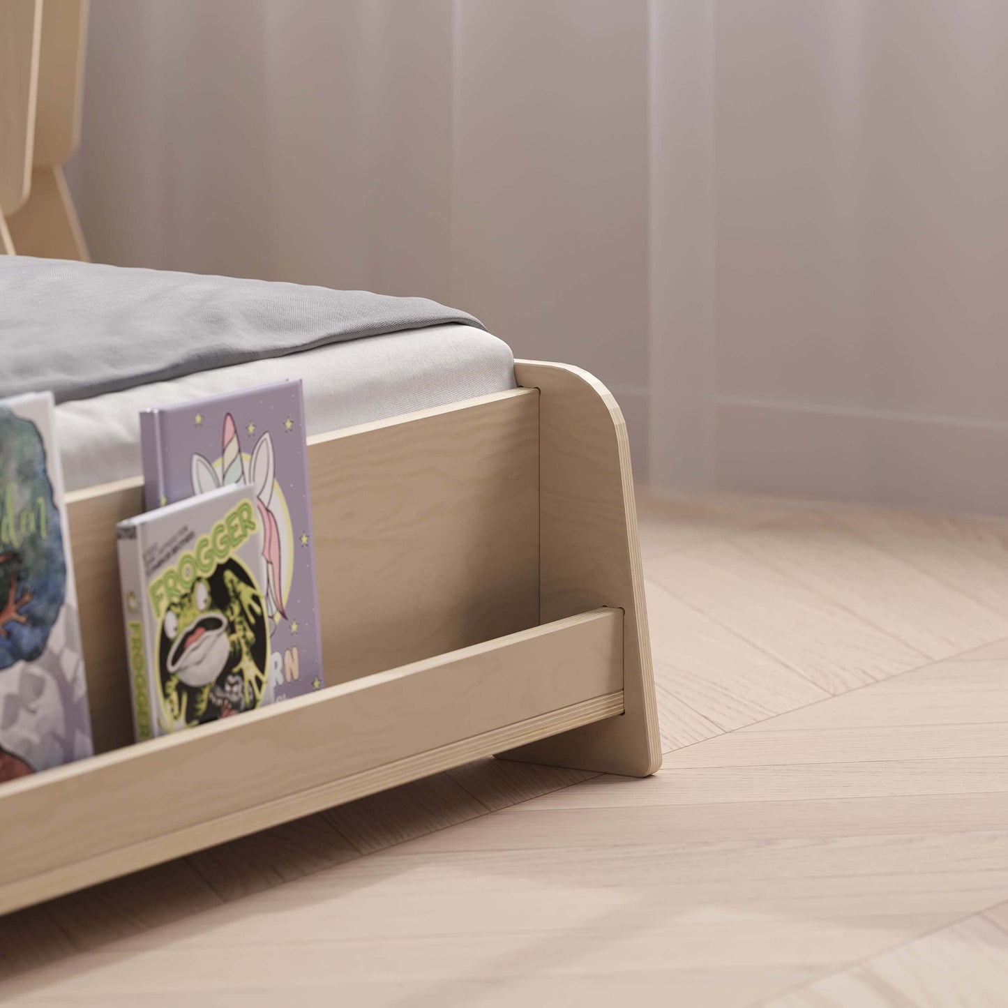 Montessori kinderbed met verlichting