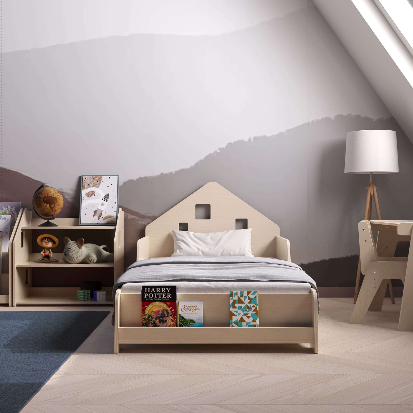 Montessori kinderbed met verlichting