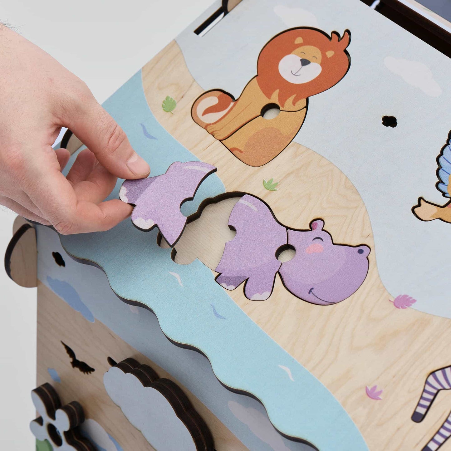 Motorikhaus / Activity Board Zoo