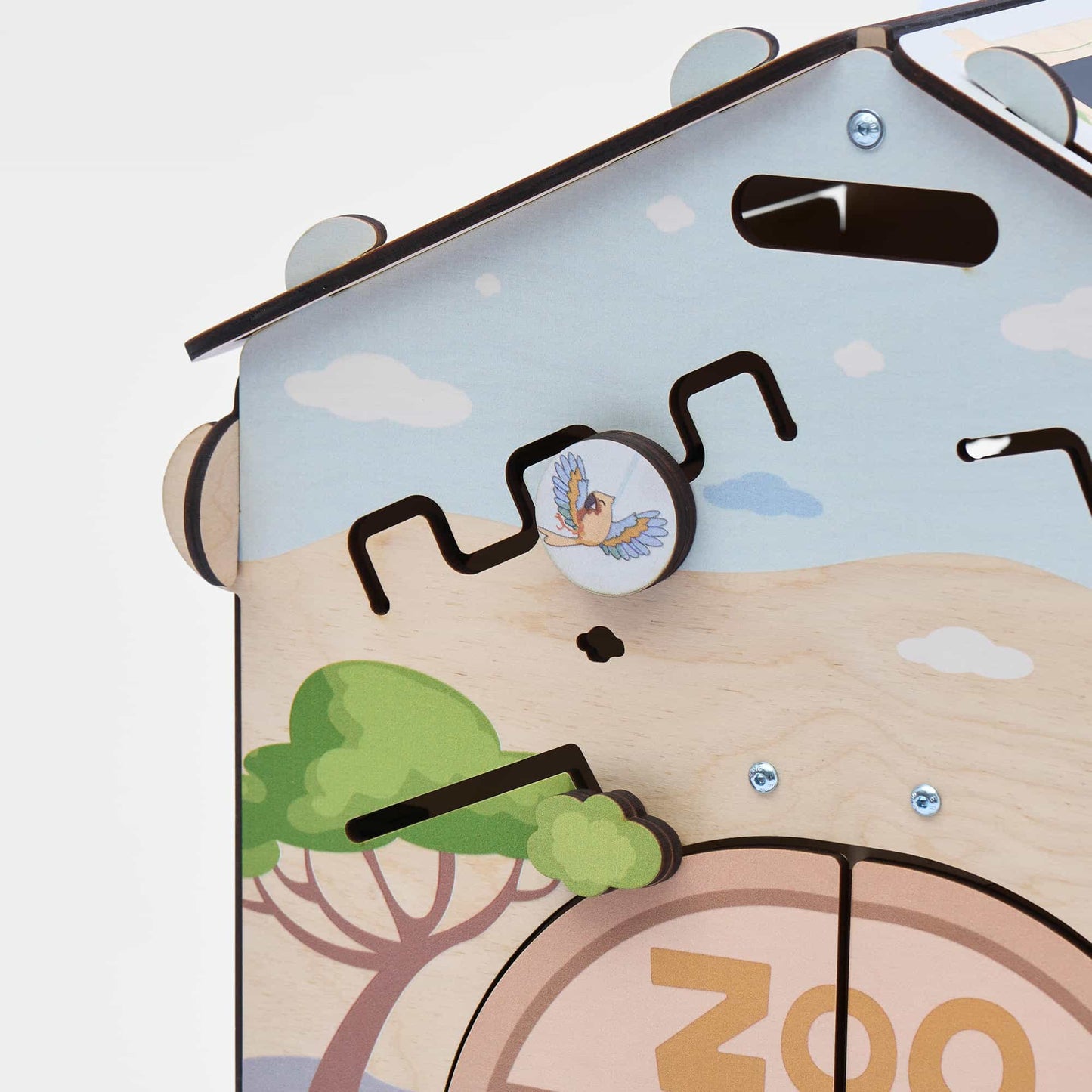 Motorikhaus / Activity Board Zoo