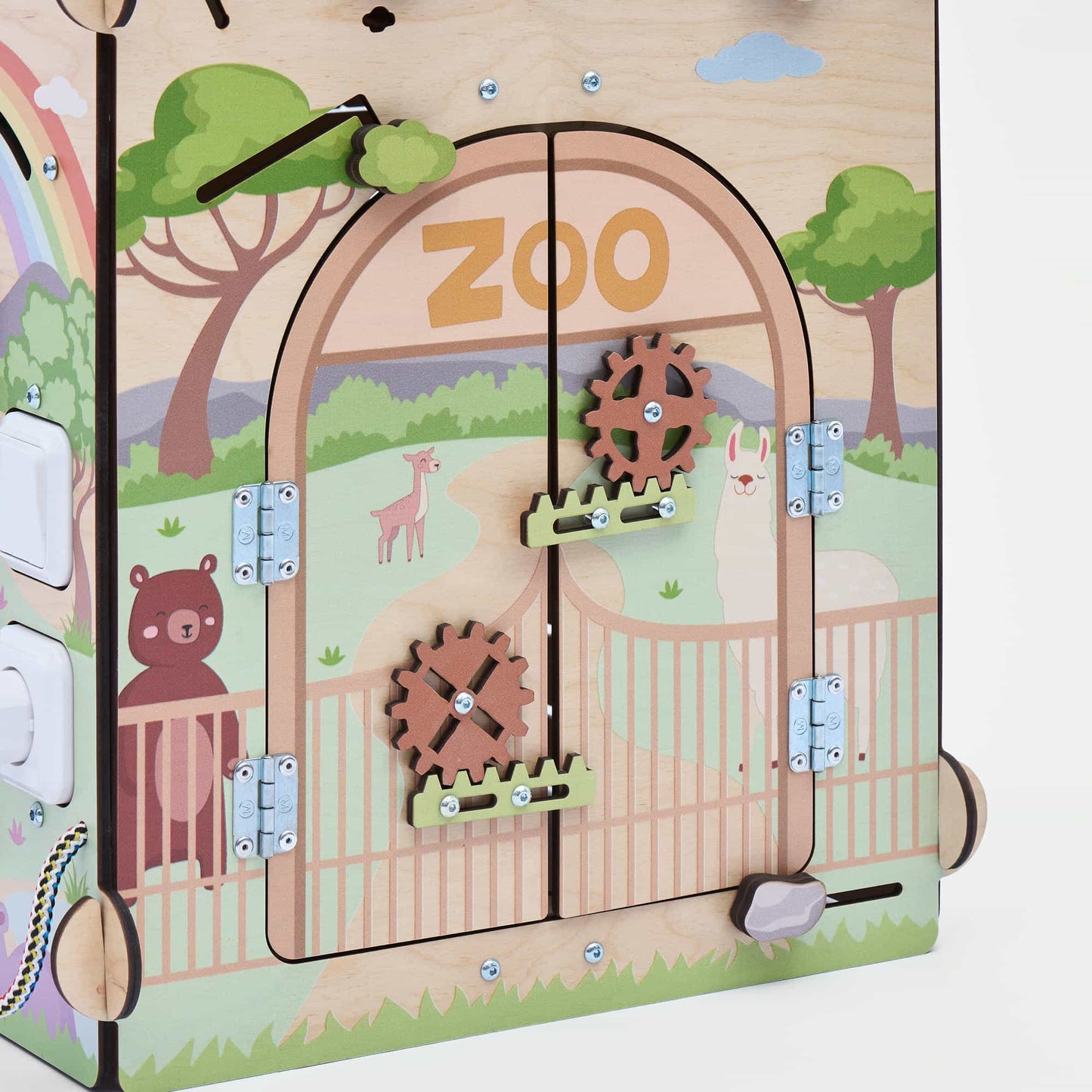 Motorikhaus / Activity Board Zoo