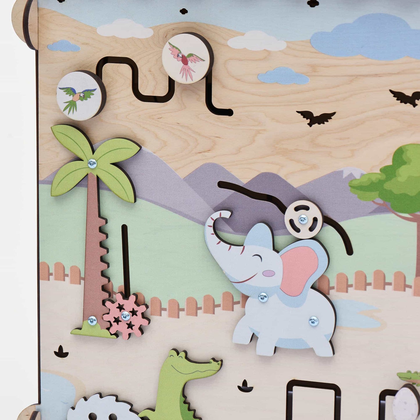 Motorikhaus / Activity Board Zoo