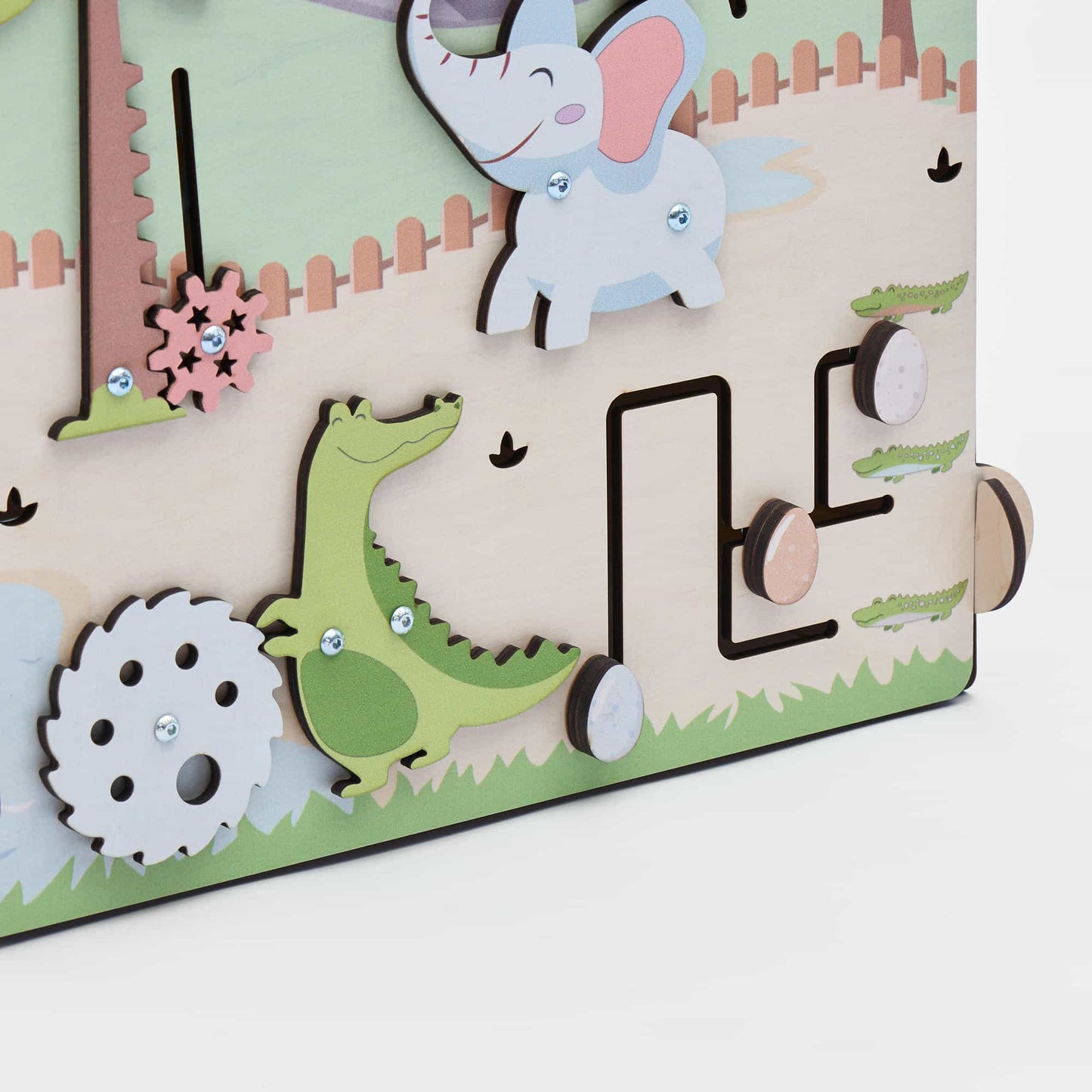 Motorikhaus / Activity Board Zoo