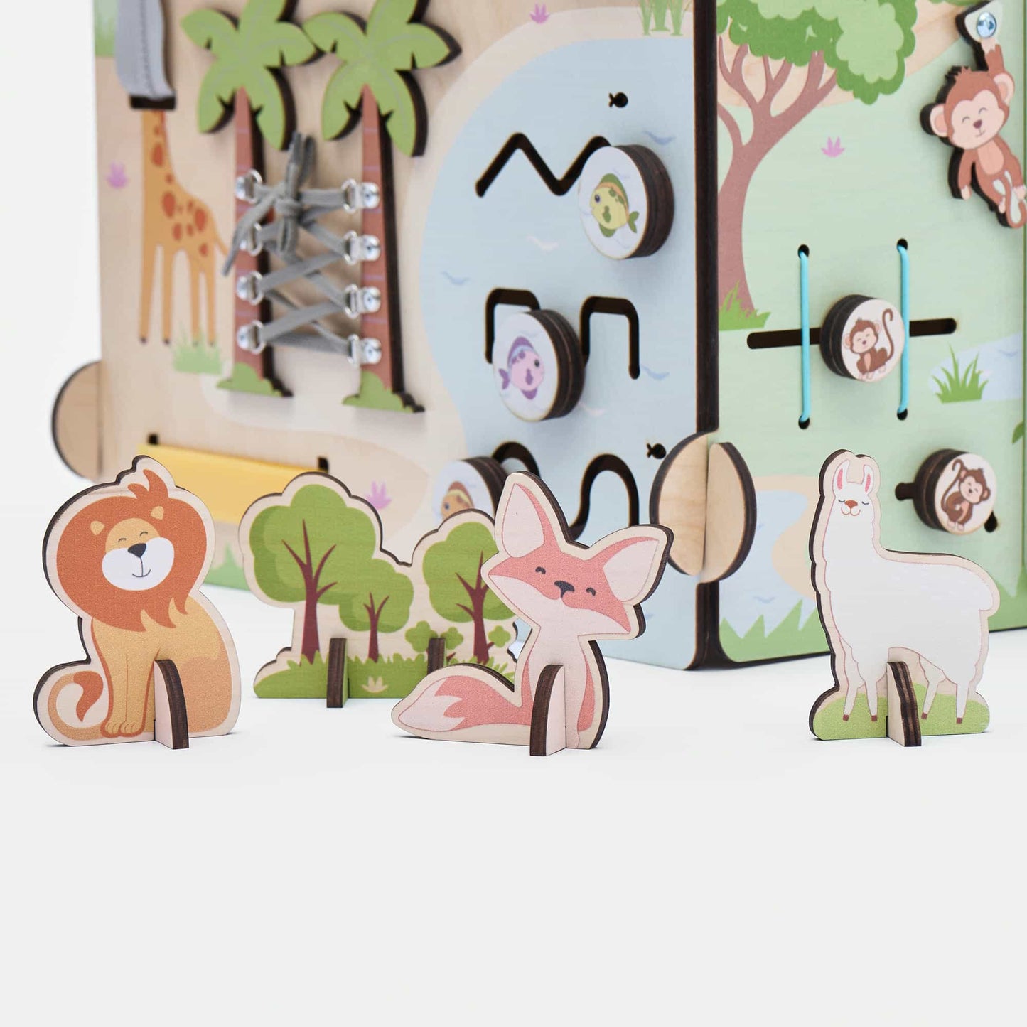 Motorikhaus / Activity Board Zoo