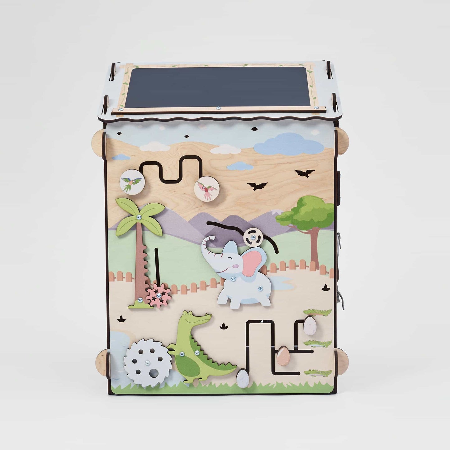Motorikhaus / Activity Board Zoo