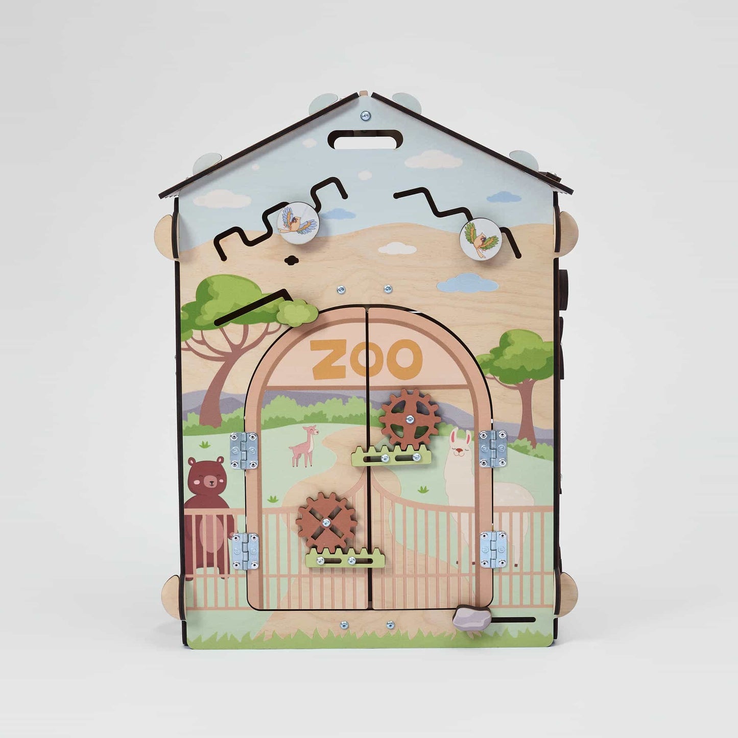 Motorikhaus / Activity Board Zoo
