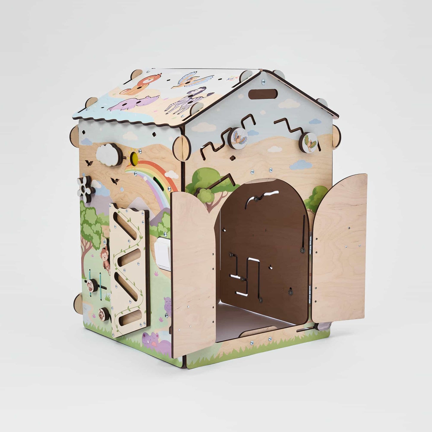 Motorikhaus / Activity Board Zoo
