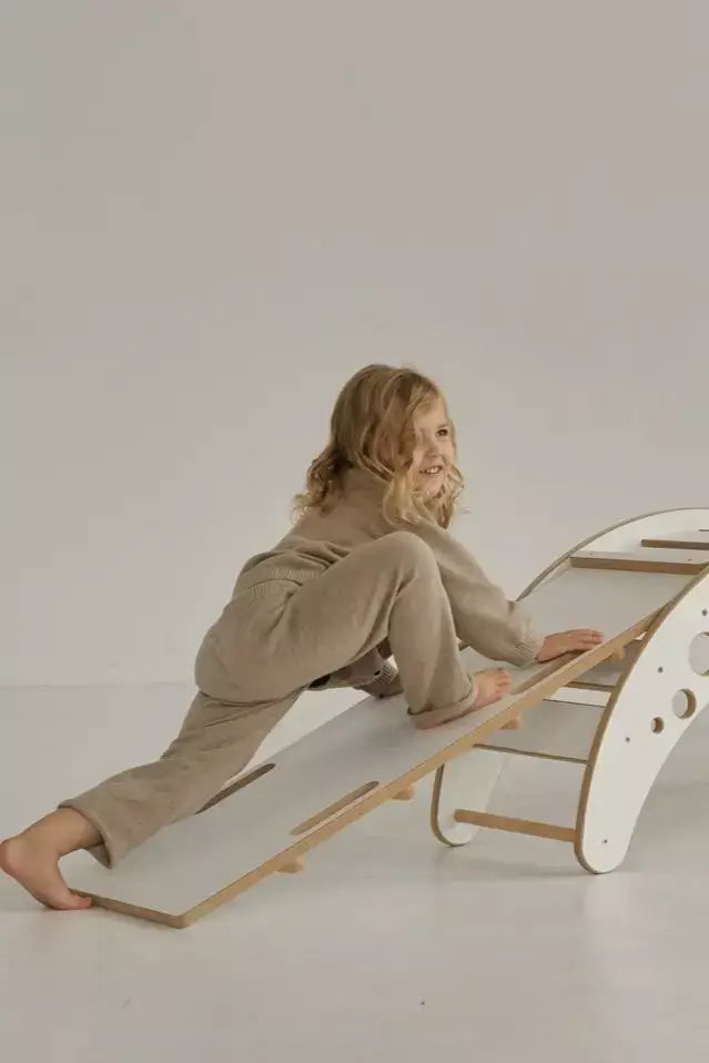 Ladder & glijbaan voor wip en driehoek