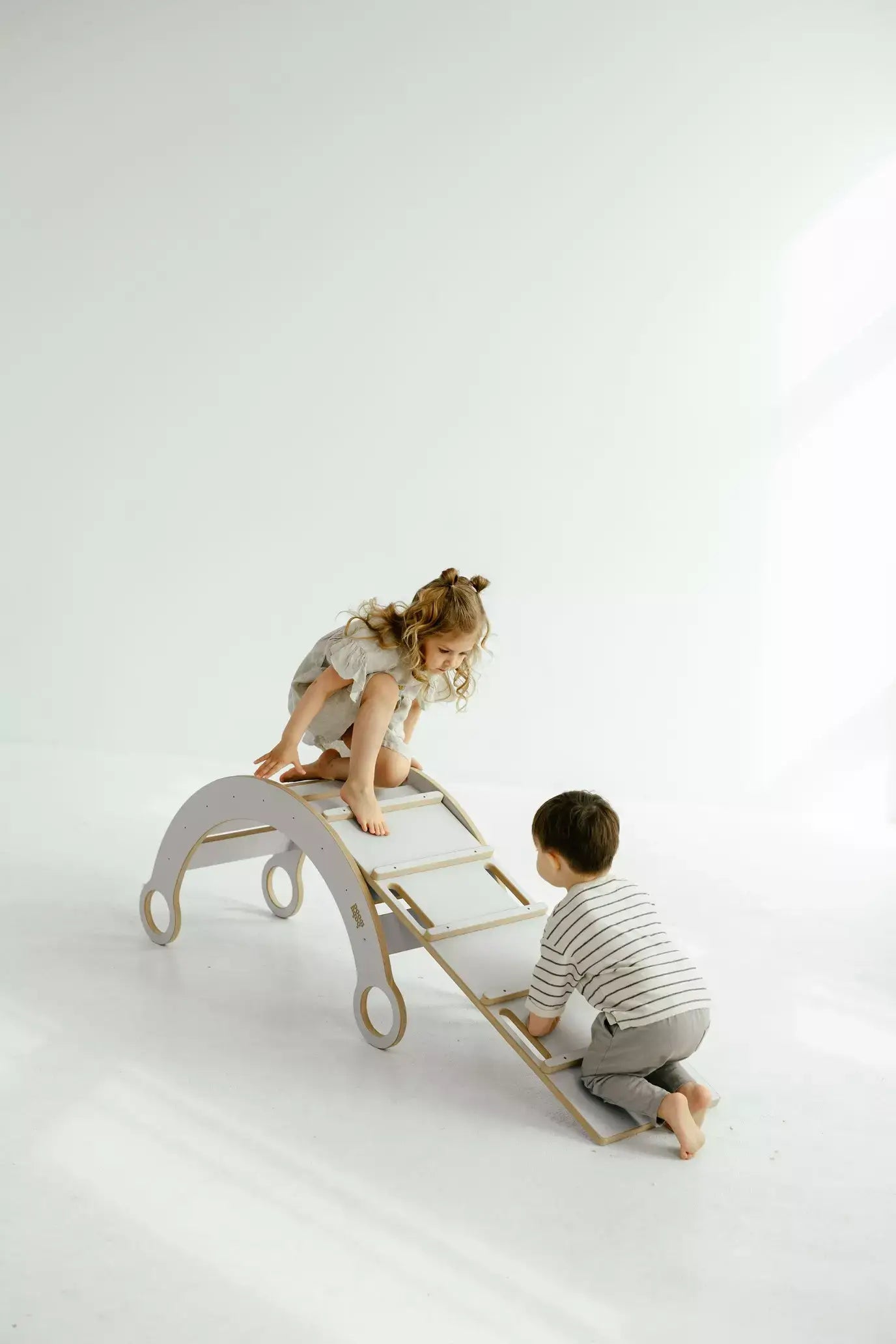 Ladder & glijbaan voor wip en driehoek