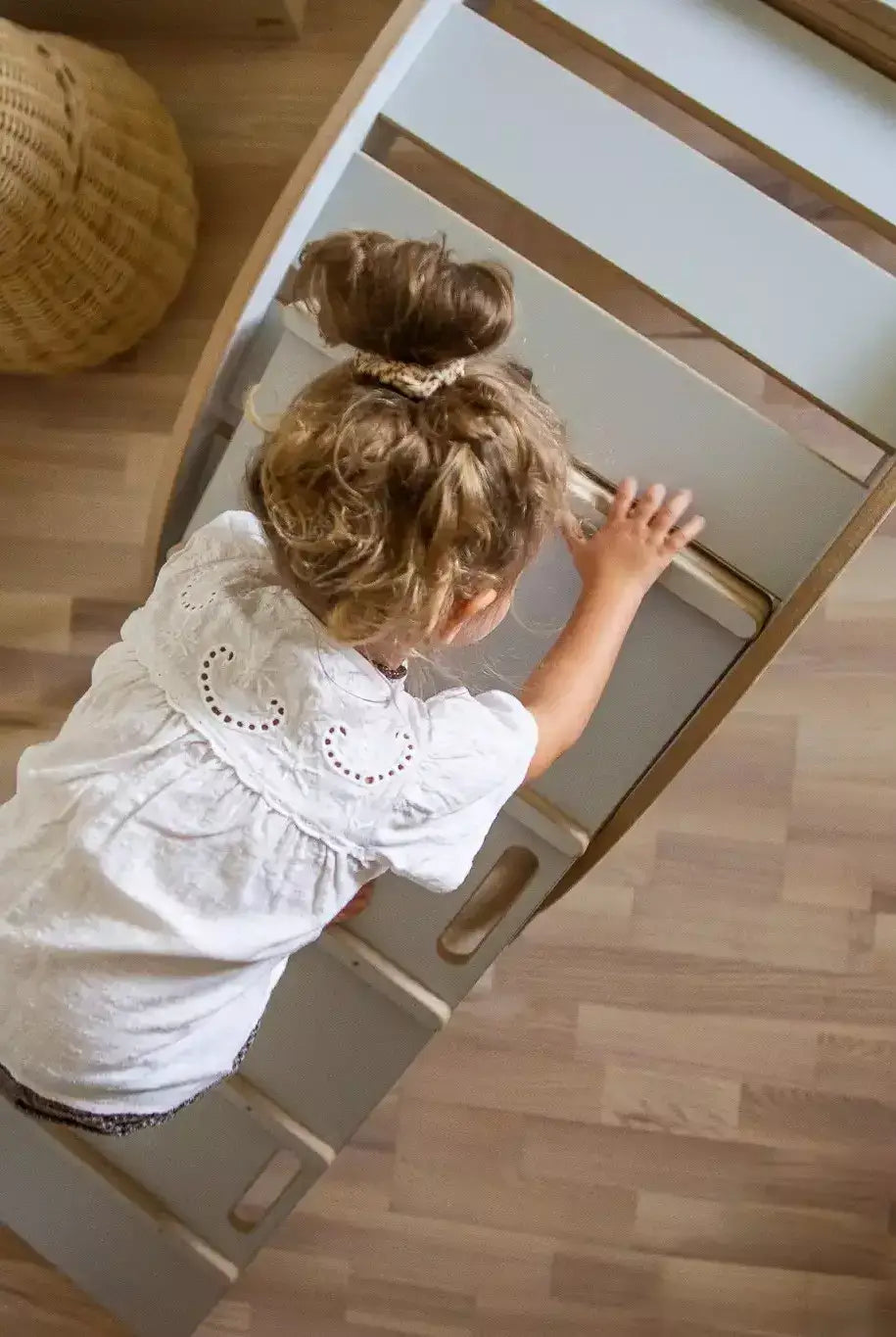 Ladder & glijbaan voor wip en driehoek