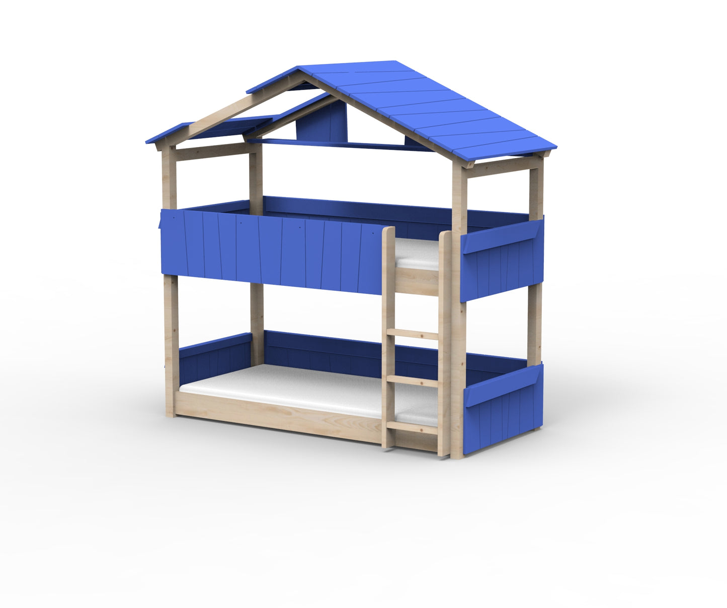 Starlight Haus-Etagenbett für Kinder mit Dach