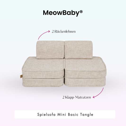 Spielsofa Mini Basic Tangle - Cozy Chenille Edition