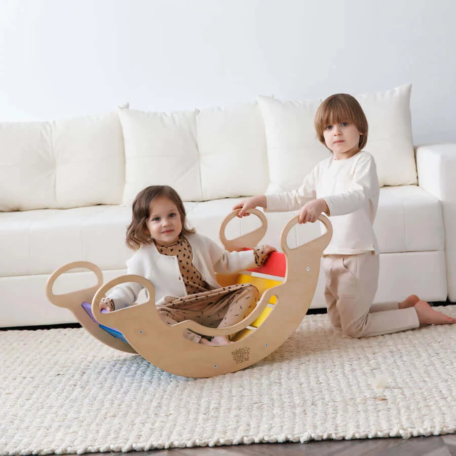 5-in-1 Montessori Klimboog Kleurrijk
