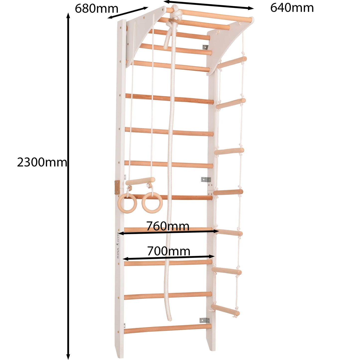 LARA climbing wall for children, various colors