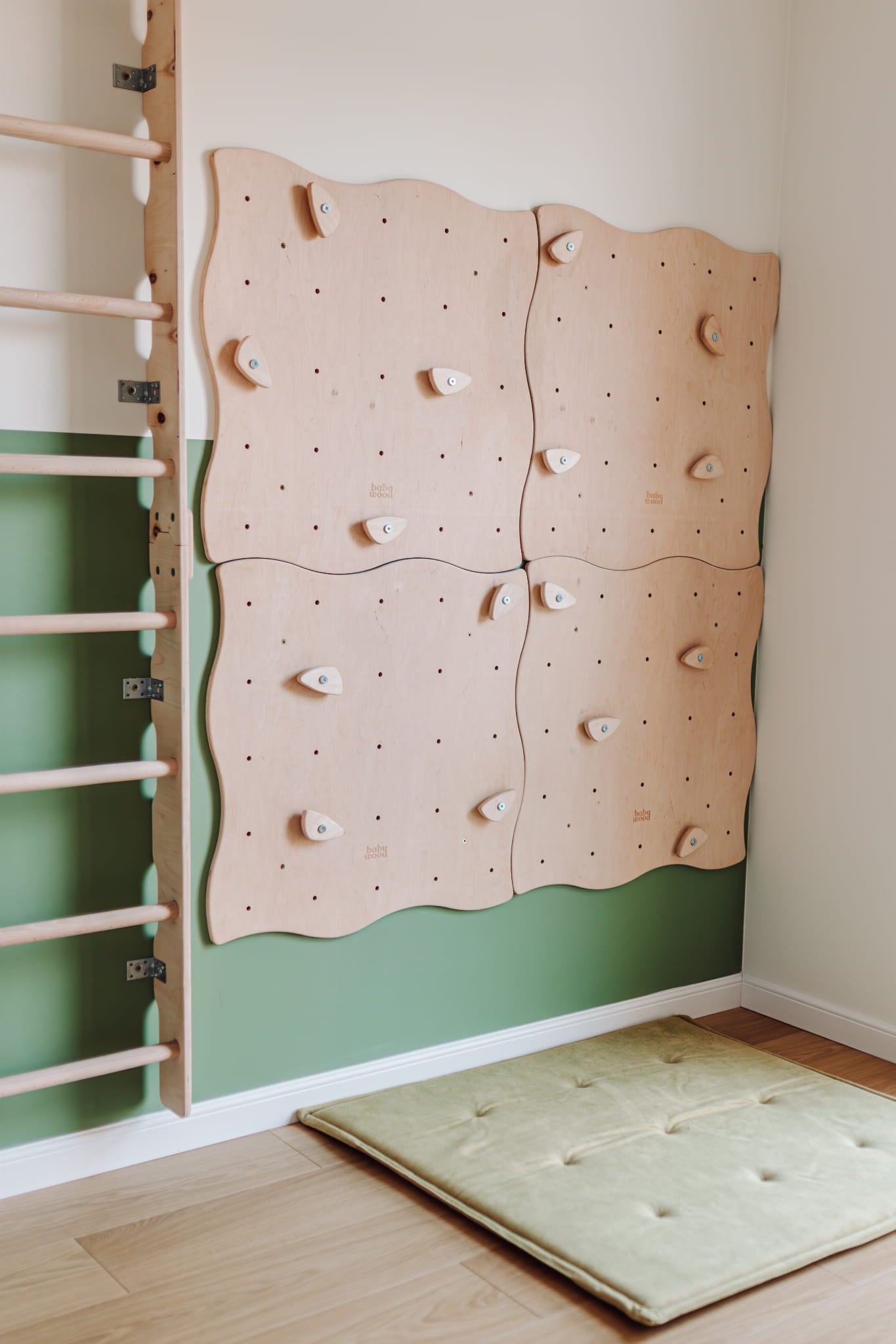 Klimwand voor kinderen, verschillende vormen