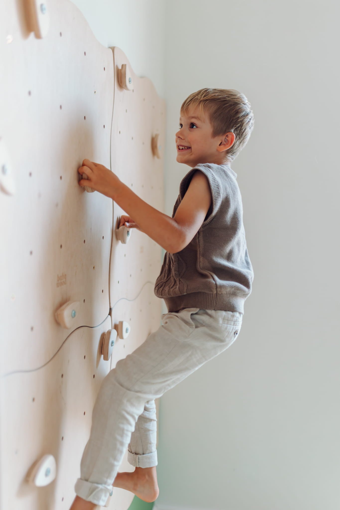 Klimwand voor kinderen, verschillende vormen