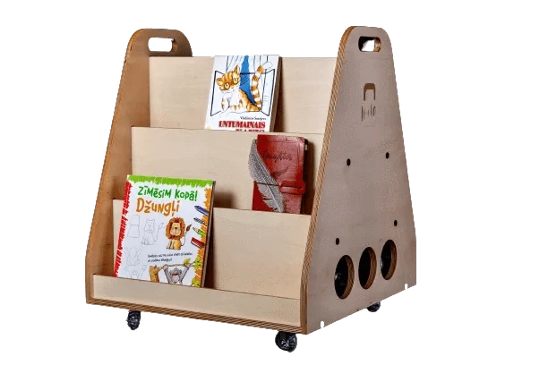 Montessori plank op wielen