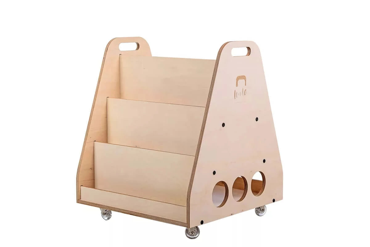 Montessori plank op wielen