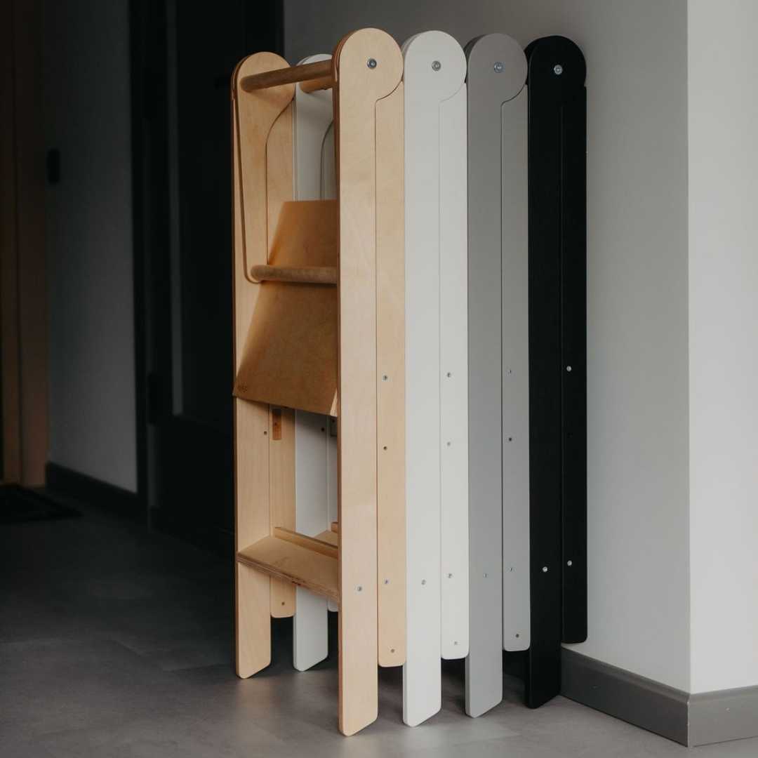 Faltbarer Montessori Lernturm, versch. Farben