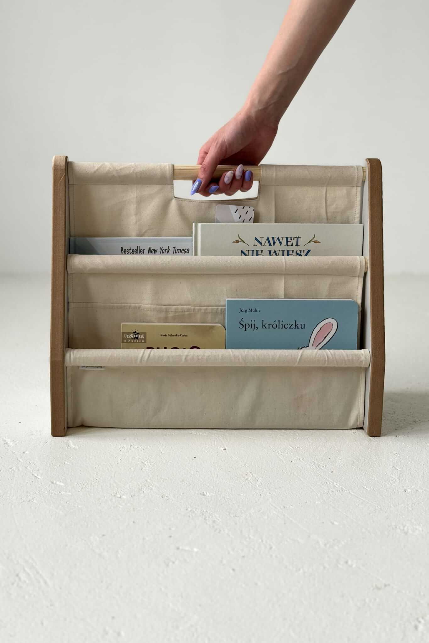 Draagbare boekenplank